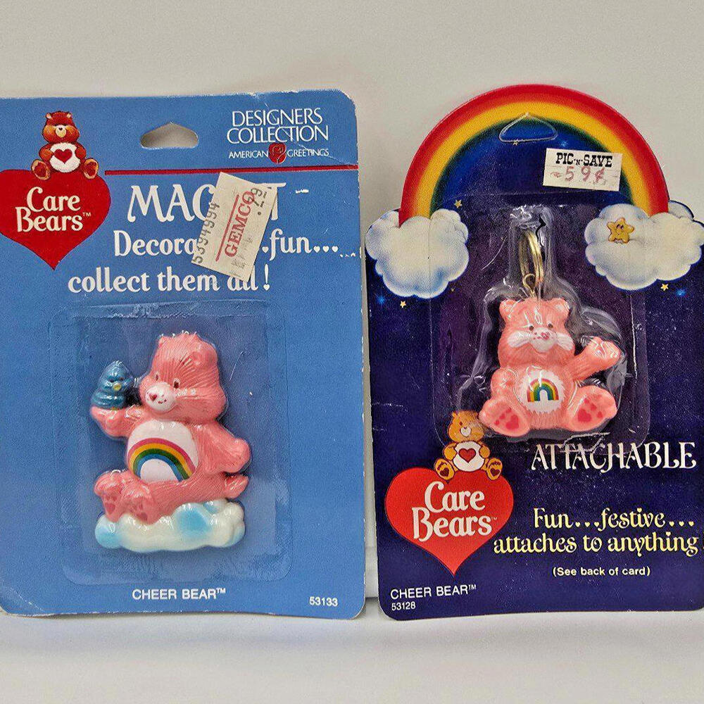 1985 Care Bears Cheer Bear Bundle,‎ (CB3746)